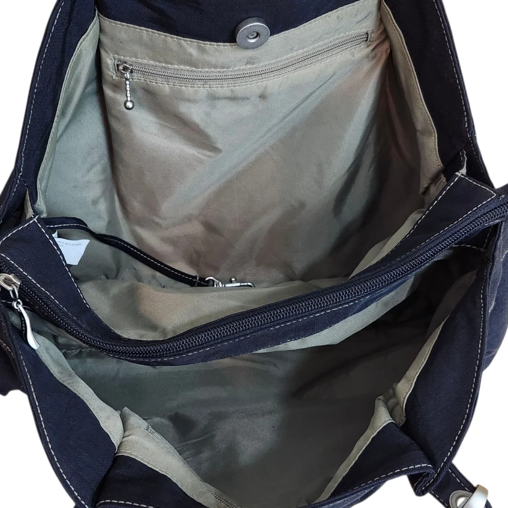 Baggallini Black Shoulder Bag Purse NWOT - Picture 11 of 16